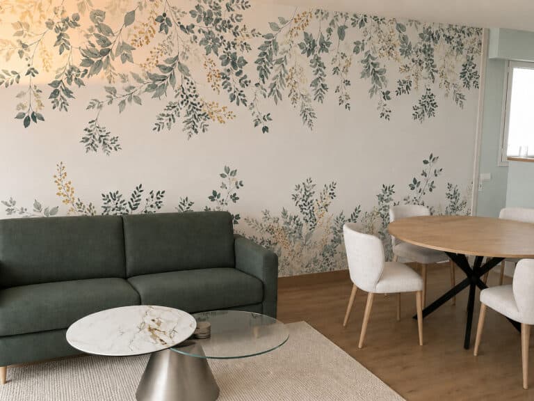 Aménagement intérieur complet salon, séjour et escalier 2